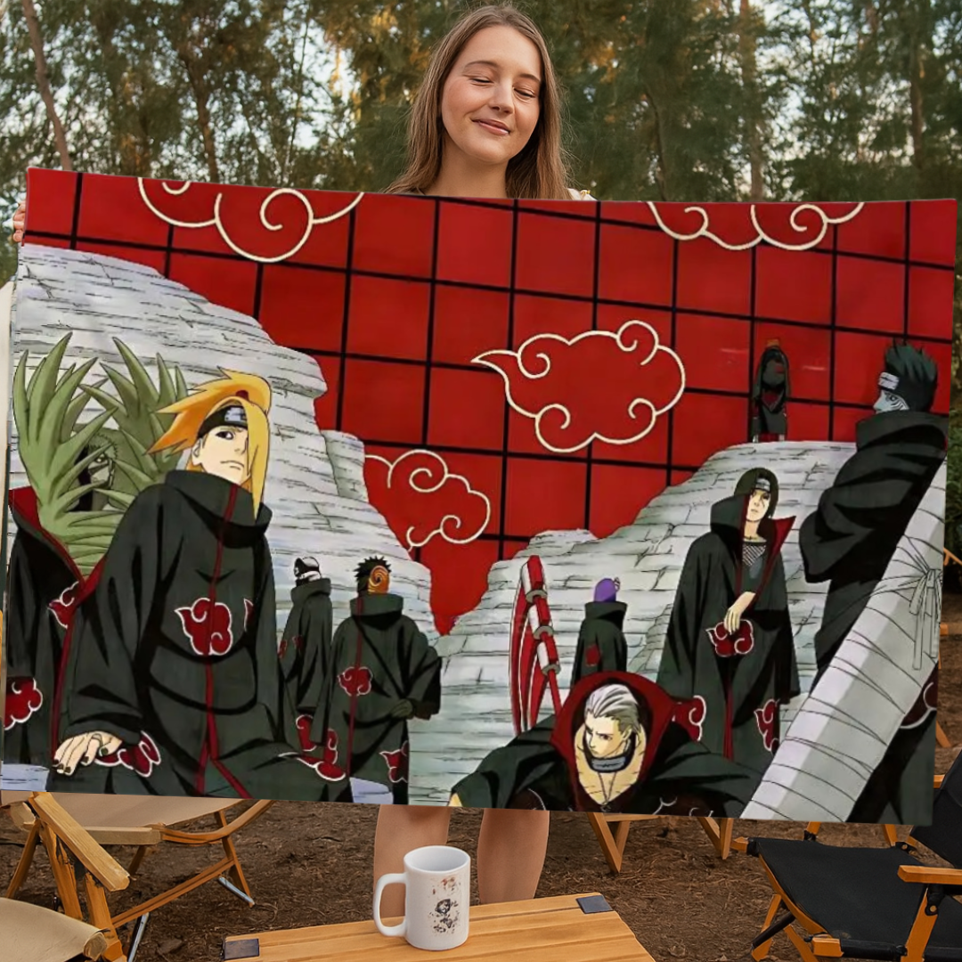Akatsuki "Membres De L’Organisation" Vlag - Naruto™