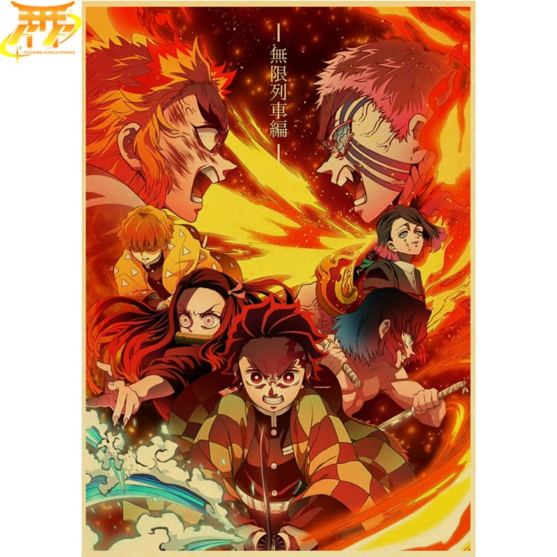 Arc du Train de l'infini "2nd partie" Poster - Demon Slayer™