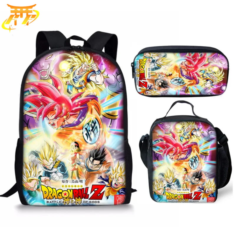 avec Trousse et Sacoche Battle of Gods Rugzak - Dragon Ball Z™