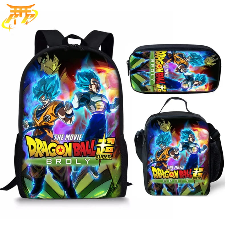 avec Trousse et Sacoche Broly Rugzak - Dragon Ball Z™