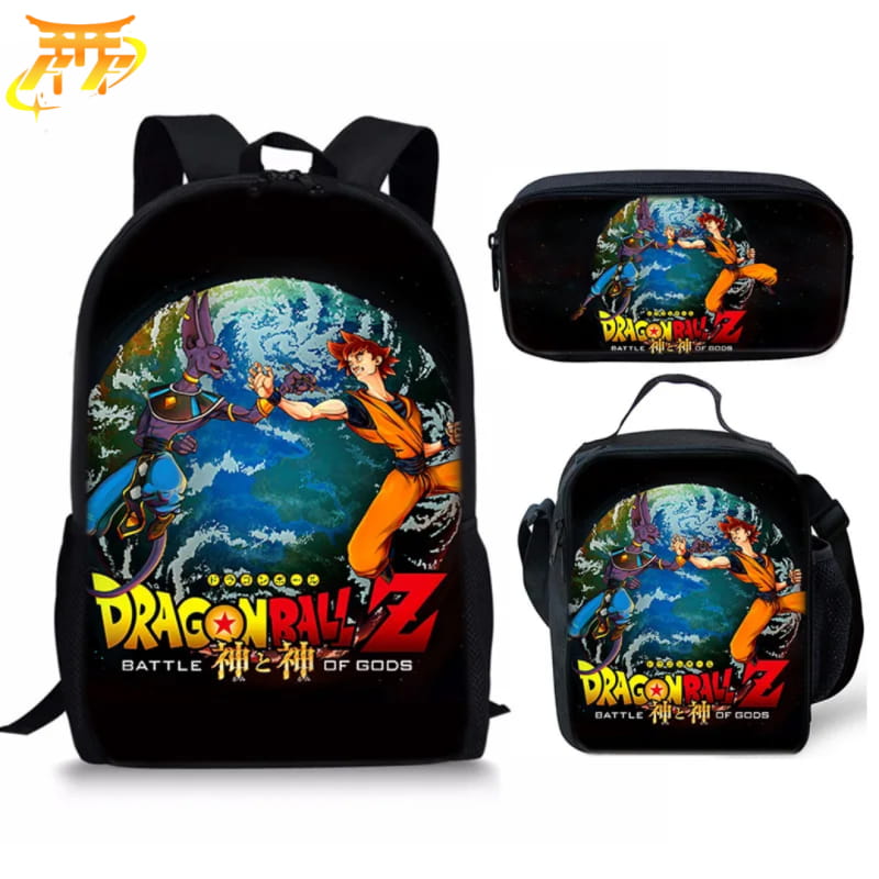 avec Trousse et Sacoche Goku vs Beerus Rugzak - Dragon Ball Z™