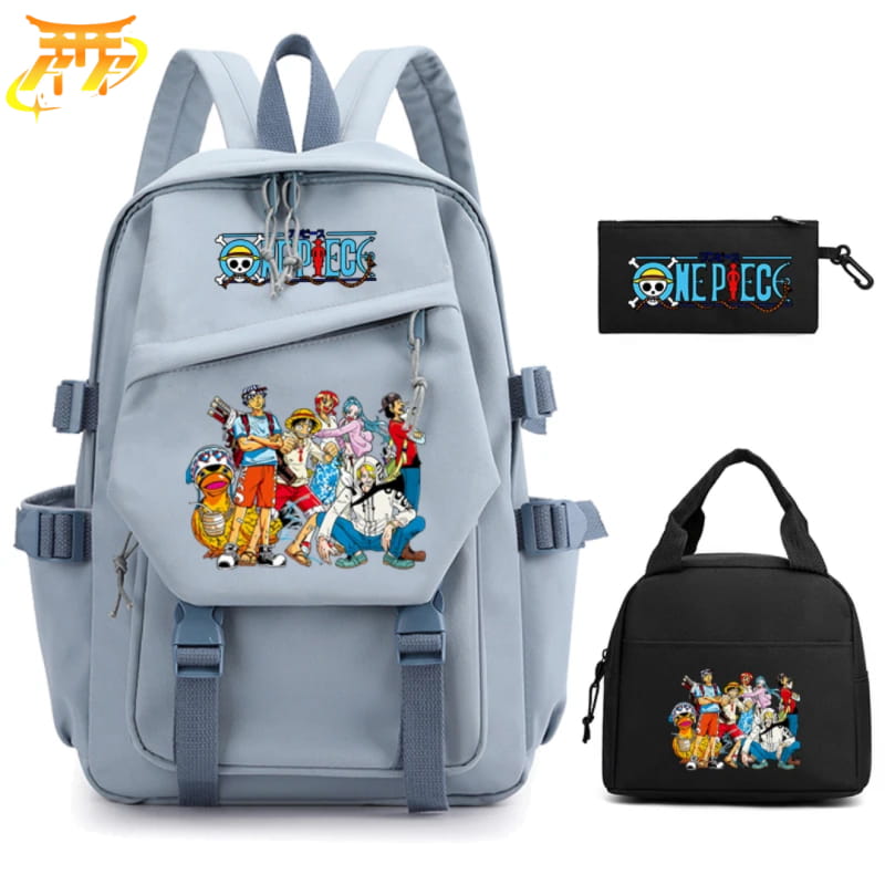 avec Trousse et Sacoche Les Mugiwara à Alabasta Rugzak - One Piece™