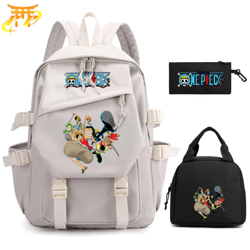 avec Trousse et Sacoche Nakama Rugzak - One Piece™