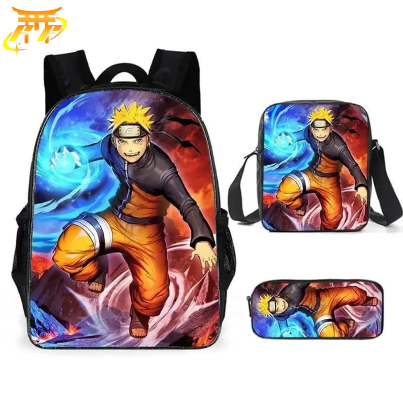 avec Trousse et Sacoche Naruto Rasengan Rugzak - Naruto Shippuden™