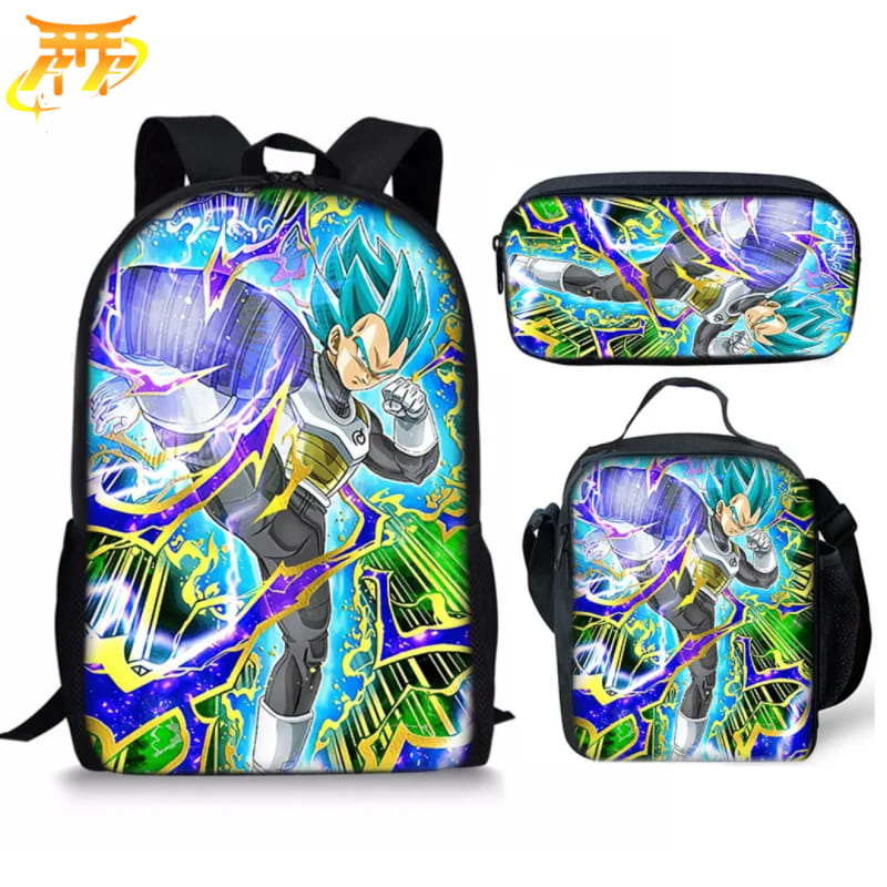 avec Trousse et Sacoche Vegeta Super Saiyajin Blue Rugzak - Dragon Ball Z™