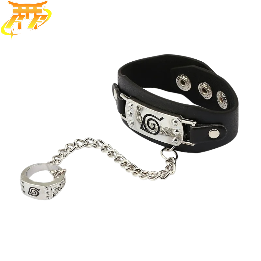 + Bague Konoha "Symbole Du Village Caché" Armband - Naruto™