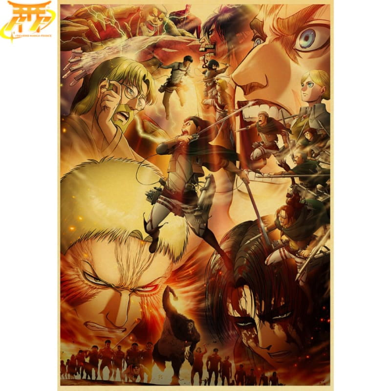 Bataille de Shiganshina Poster - Attack on Titan™
