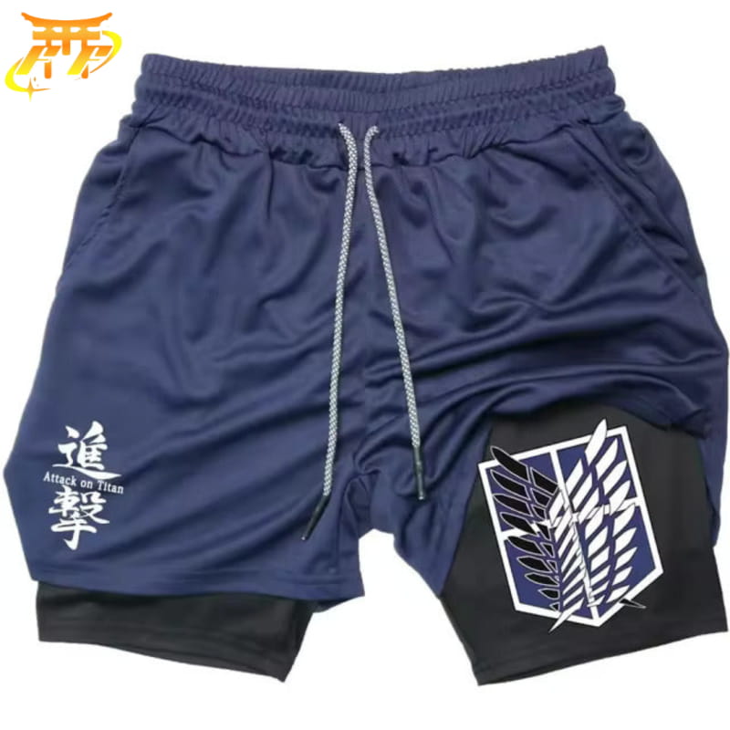 Bataillon d'Exploration Bleu Short - Attack on Titan™
