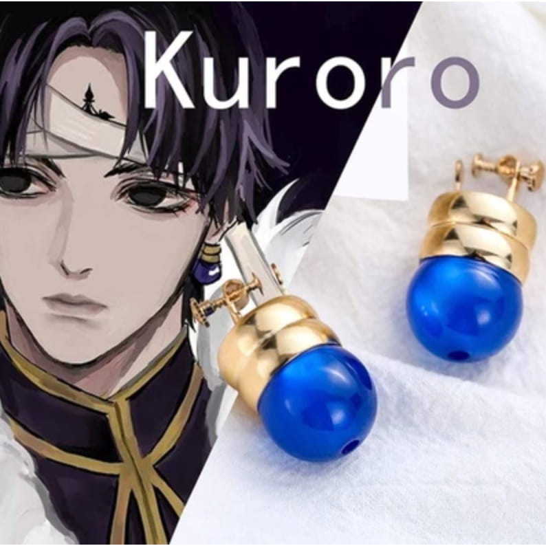 Boucles D'oreilles Kuroro - Hunter x Hunter™