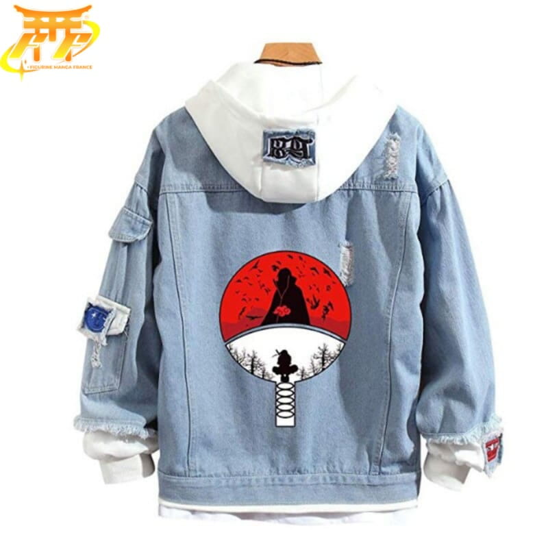 en jean Uchiwa Jas - Naruto™