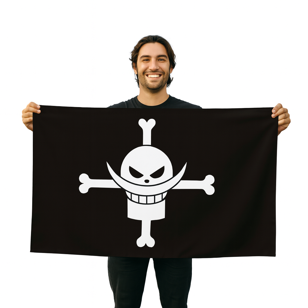 Équipage De Whitebeard Vlag - One Piece™