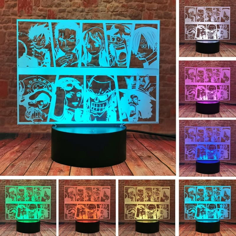 Équipage des Mugiwara LED Lamp - One Piece™