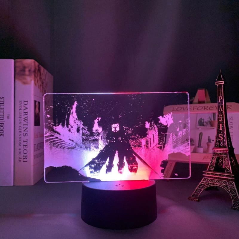 Eren Jaeger Bicolore LED Lamp - Attack on Titan™
