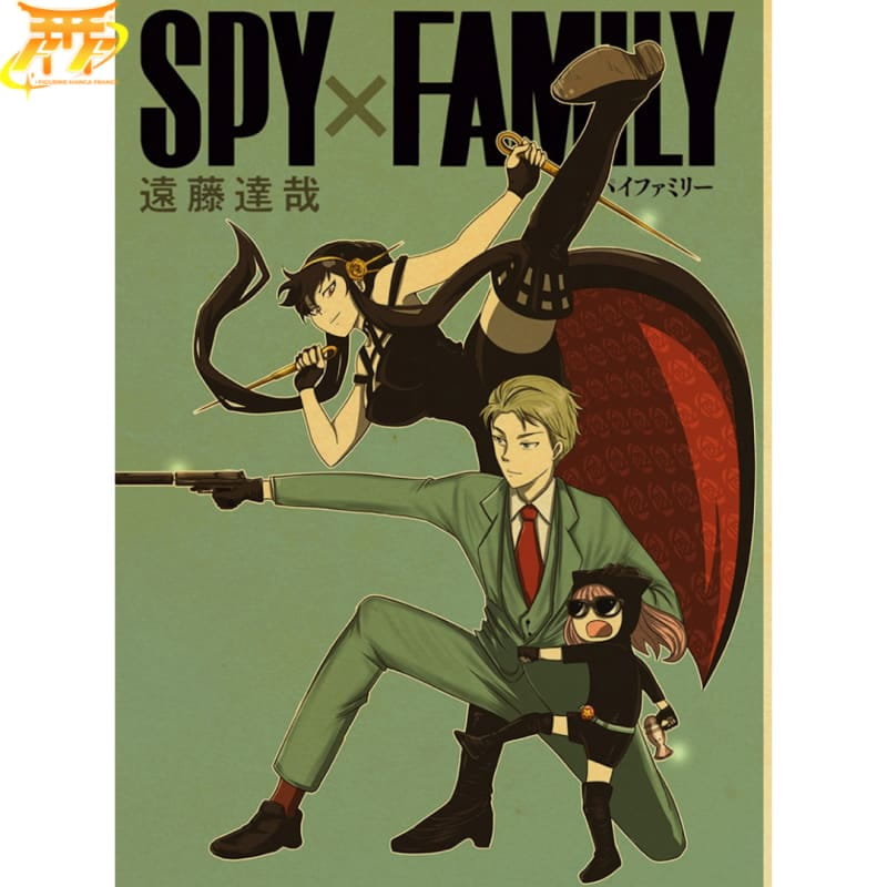 Famille Forger "Combat" Poster - Spy x Family™