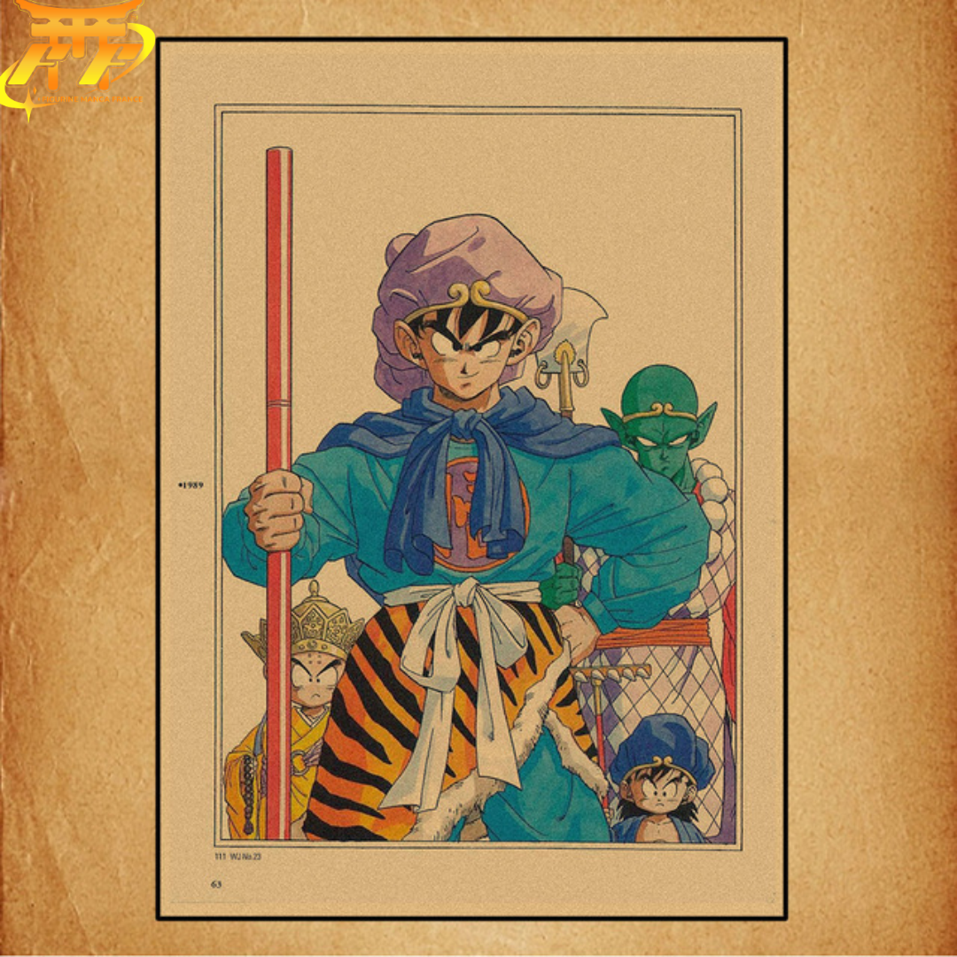 Goku "Nyoï Bo" Poster - Dragon Ball Z™