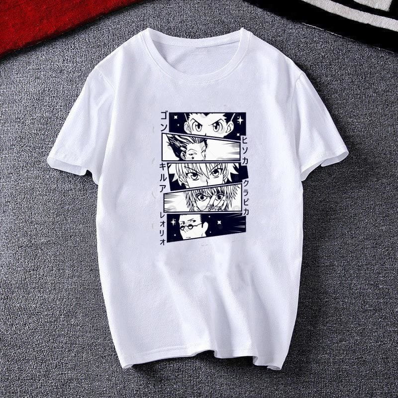 Gon, Killua, Kurapika, Hisoka et Léolio Shirt - Hunter x Hunter™