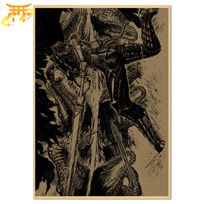 Guts "Combat" Poster - Berserk™