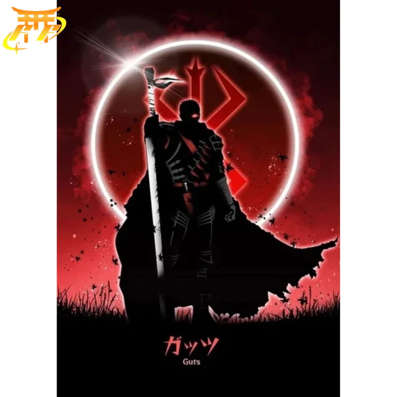 Guts "La Marque du Sacrifice" Poster - Berserk™