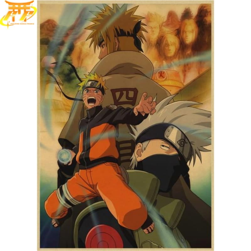 Héritage du 4ième Hokage Poster - Naruto™