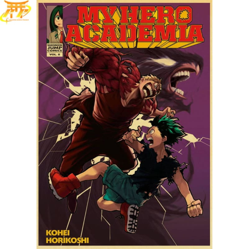 Izuku Vs Muscular Poster - My Hero Academia™