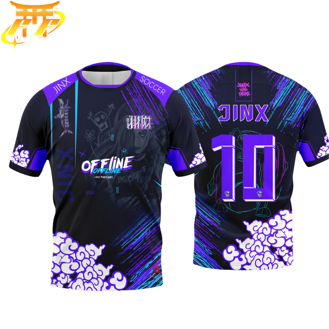 Jinx "Offline" Voetbalshirt - Arcane™