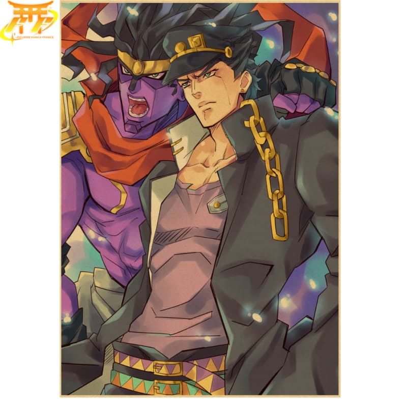 Jotaro x Star Platinum Poster - JoJo's Bizarre Adventure™