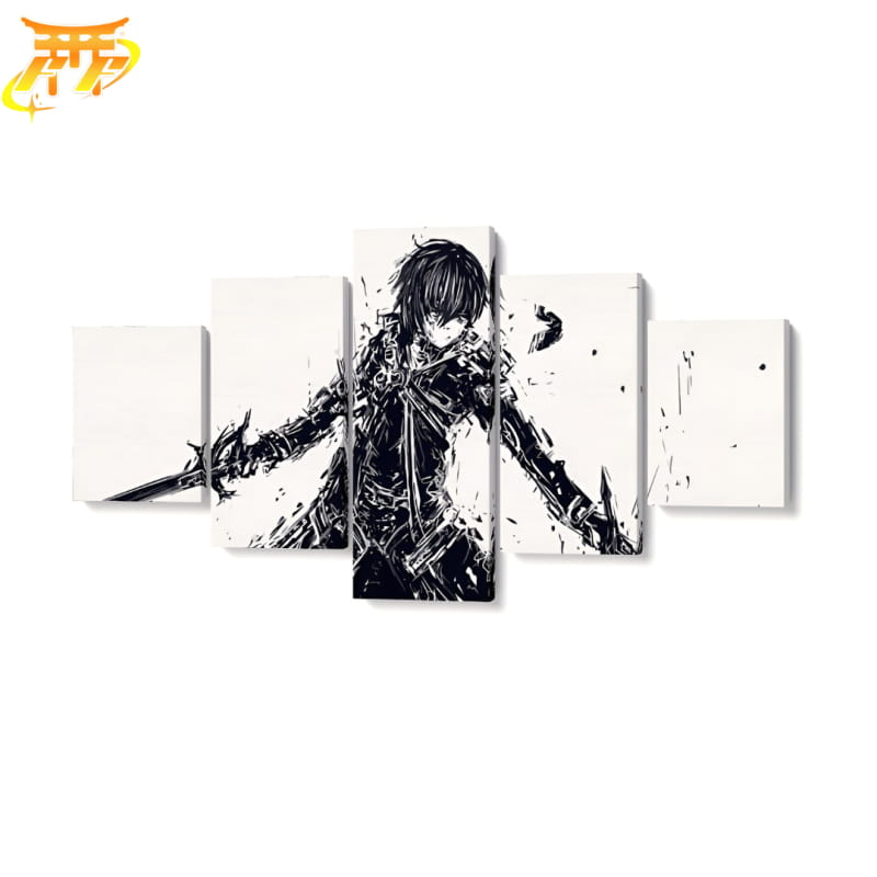 Kirito Ingelijste Print - Sword Art Online™
