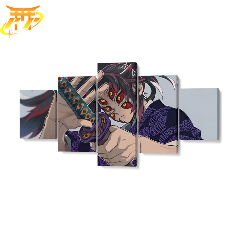 Kokushibo Ingelijste Print - Demon Slayer™