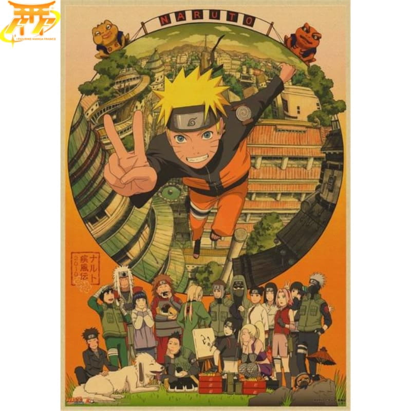 Konoha Family Poster - Naruto™