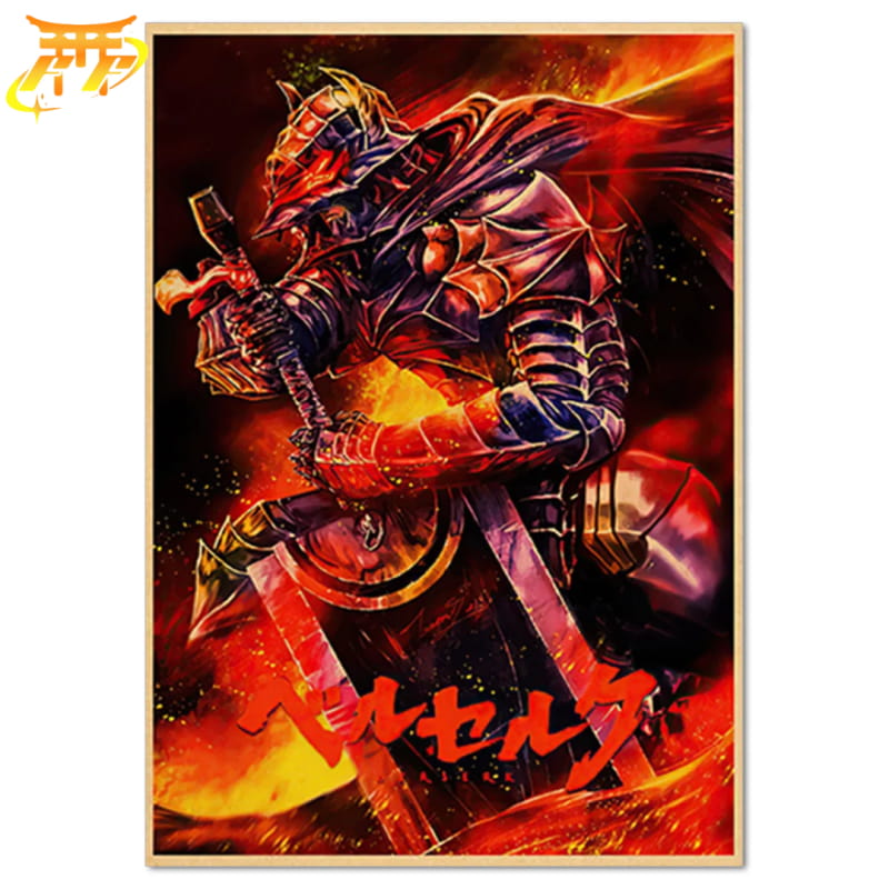 Le Chevalier Noir Poster - Berserk™