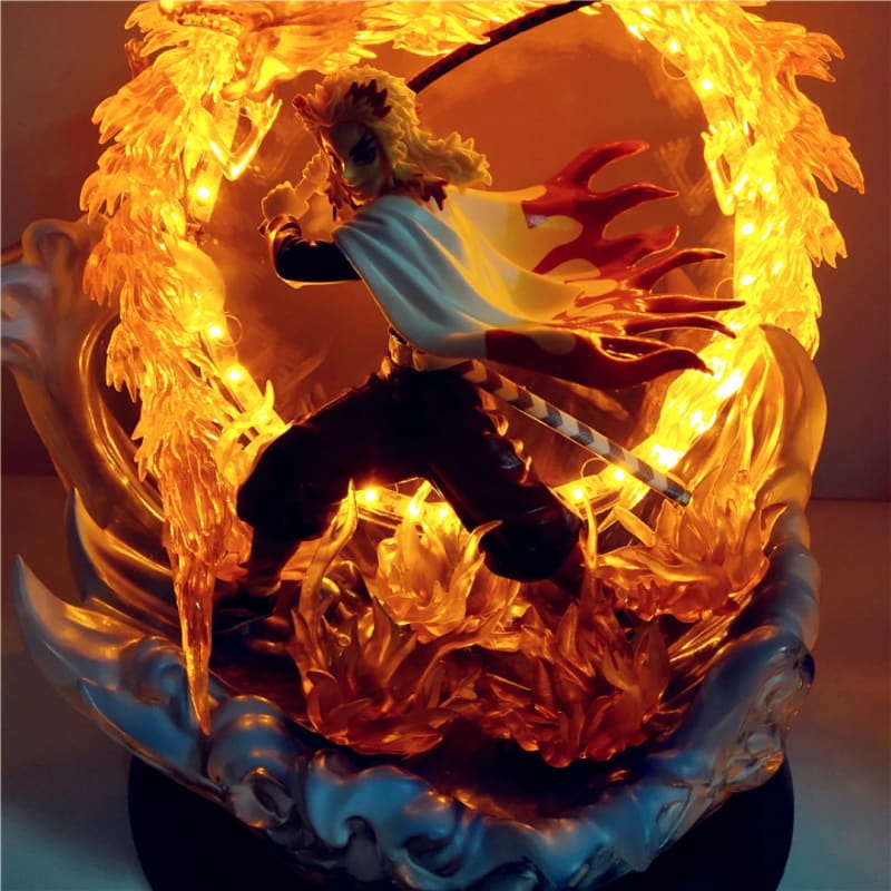 LED Kyojuro Rengoku " Souffle de la Flamme" Figuur - Demon Slayer™