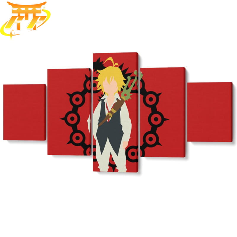 Meliodas Ingelijste Print - Seven Deadly Sins™