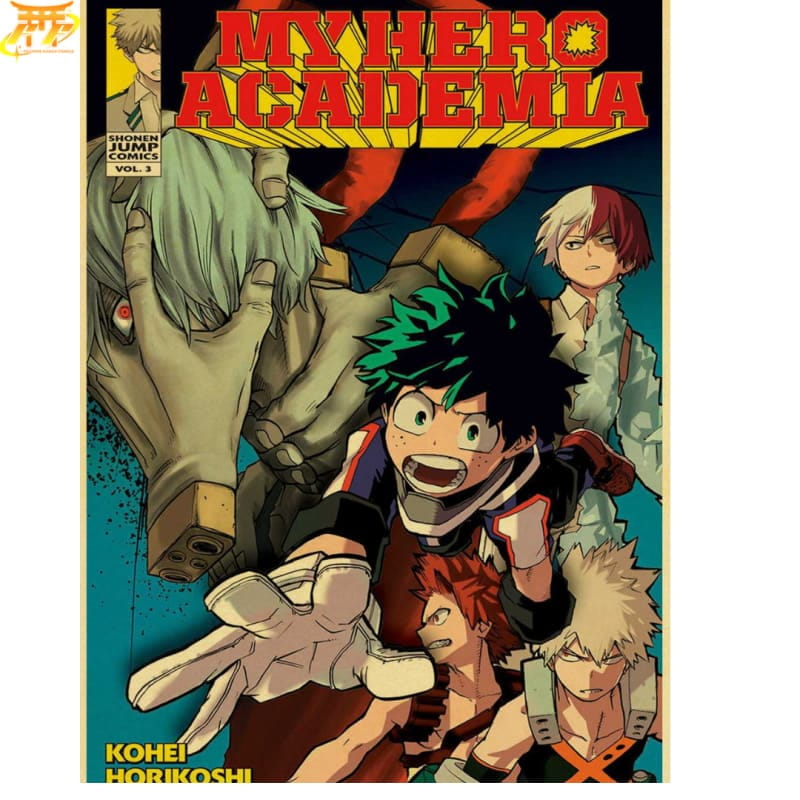 MHA : Volume 3 Poster - My Hero Academia™