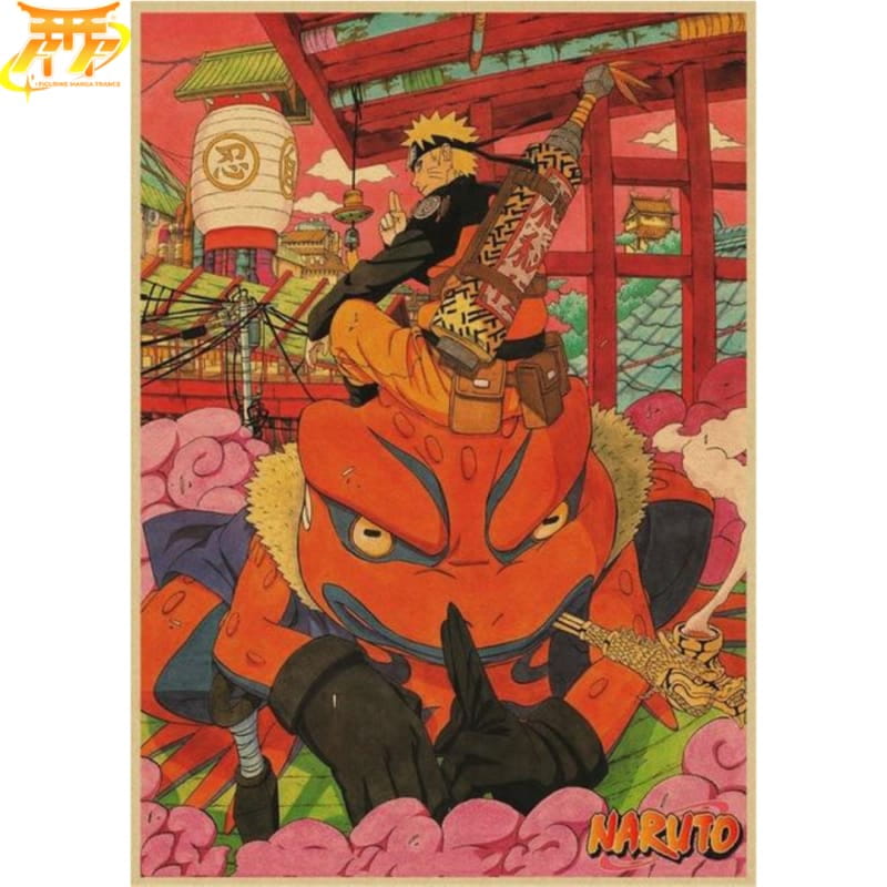 Naruto L'Ermite des Crapauds Poster - Naruto™