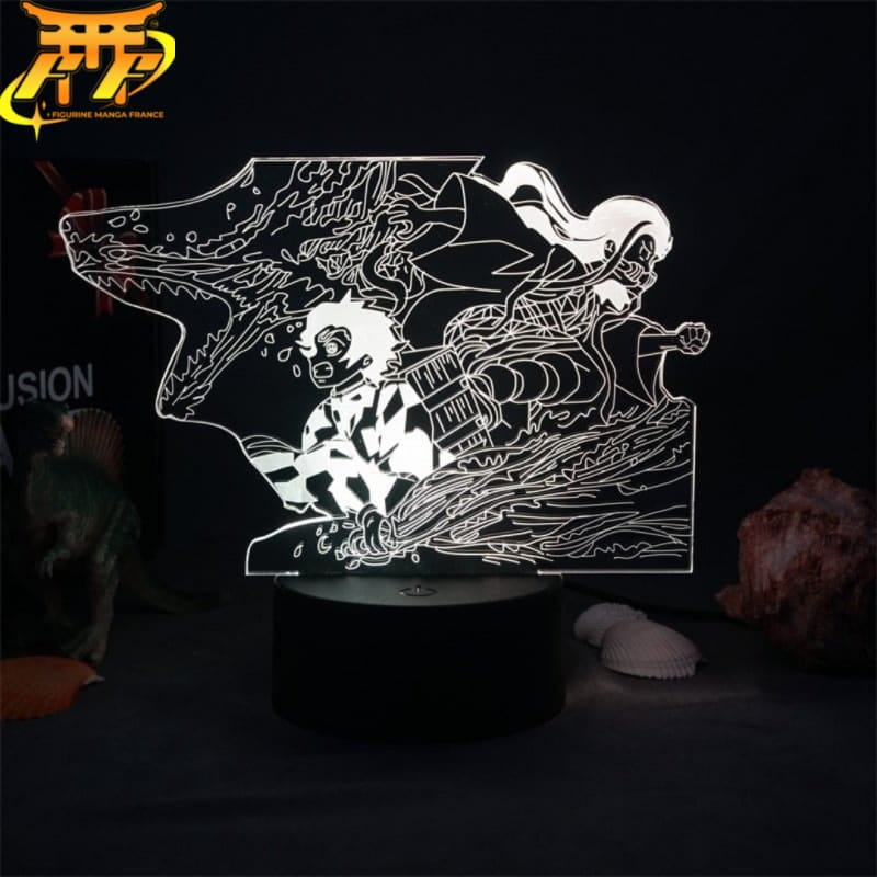 Nezuko et Tanjiro Kamado en mode combat LED Lamp - Demon Slayer™