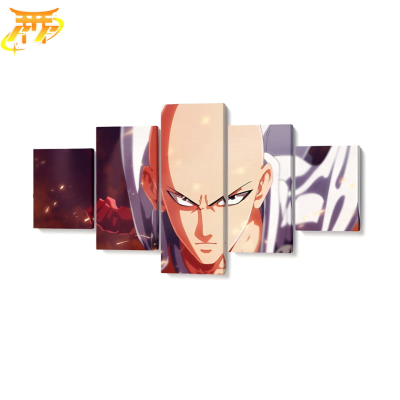 Saitama Ingelijste Print - One Punch Man™