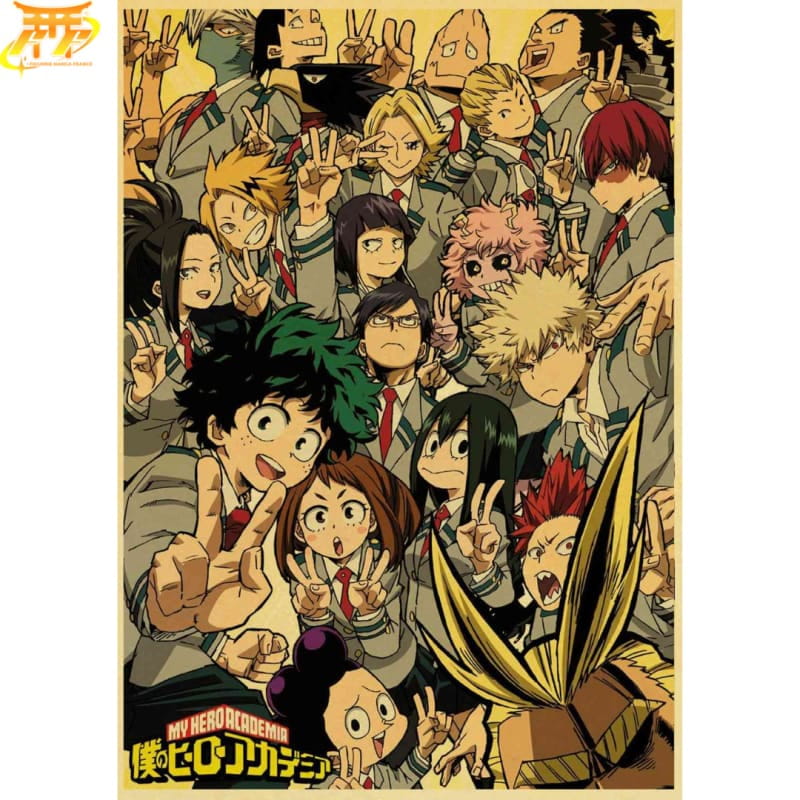Seconde A de Yuei Poster - My Hero Academia™