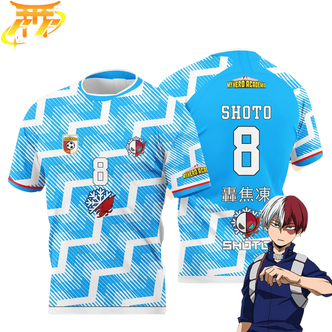 Shoto Todoroki Voetbalshirt - My Hero Academia™