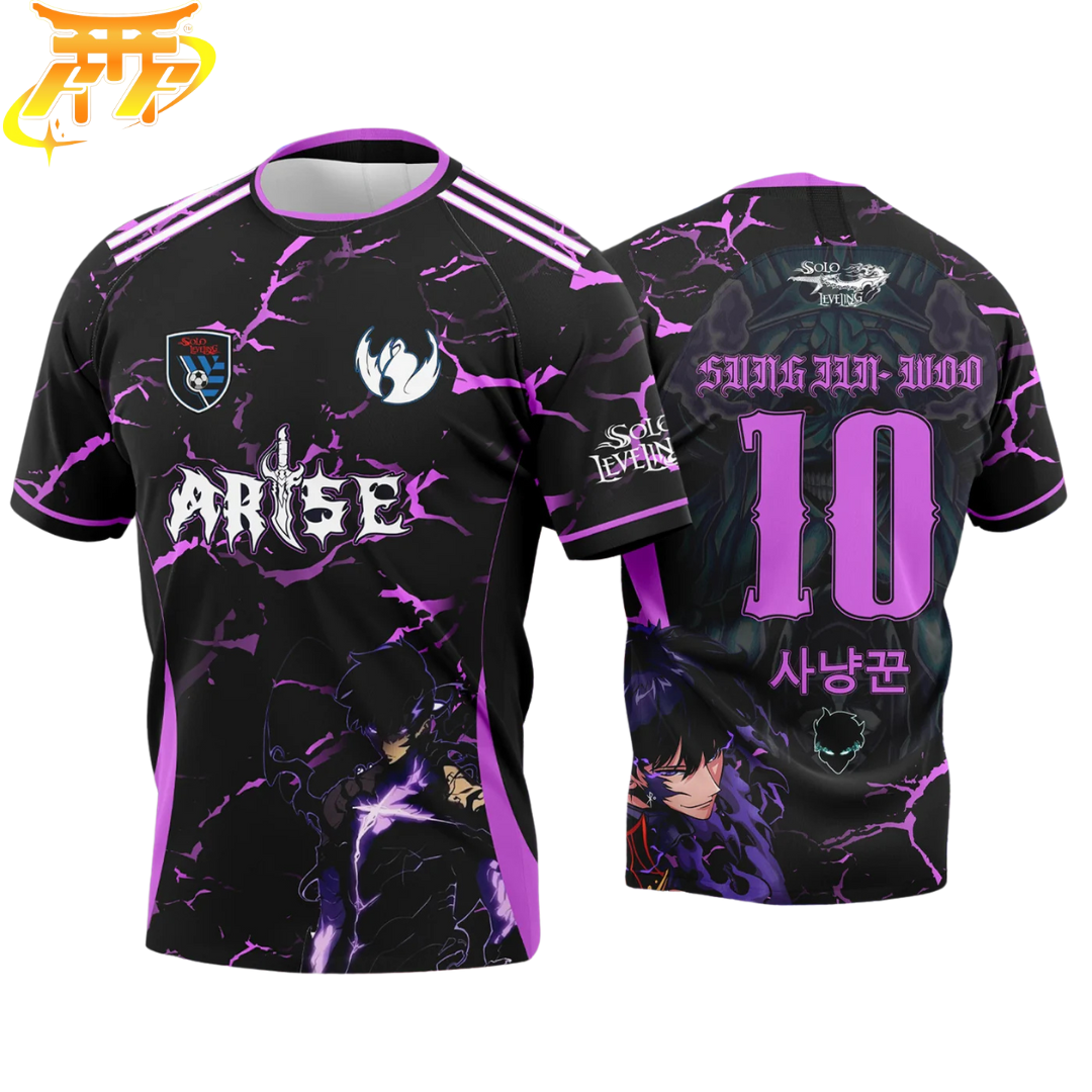 Sung Jin-Woo "Arise" Voetbalshirt - Solo Leveling™