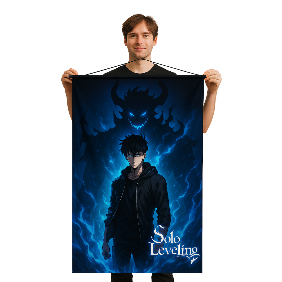 Sung Jinwoo "Ombre Du Monarque" Vlag - Solo Leveling™