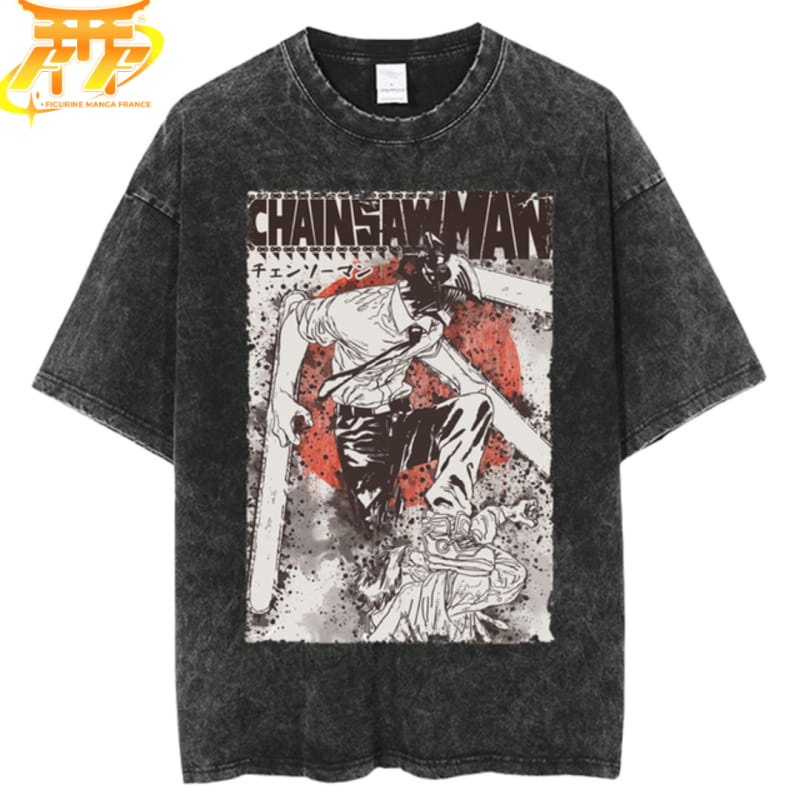 T-Shirt Denji "Folie" - Chainsaw Man™