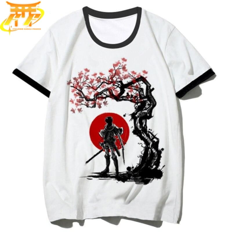 T-Shirt Livaï "Soleil Levant" - Attack on Titan™