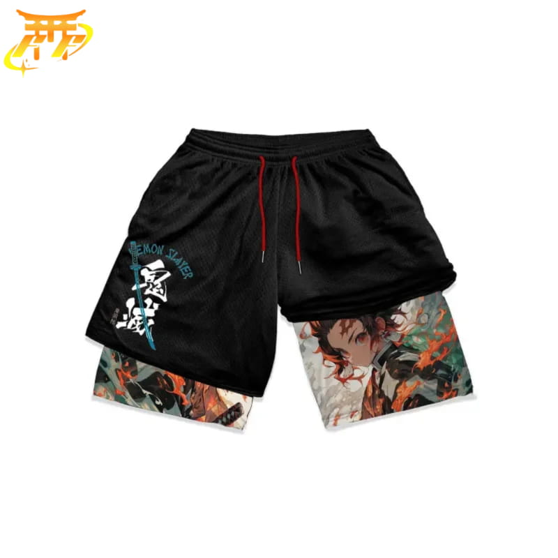 Tanjiro le Pilier du Soleil Short - Demon Slayer™