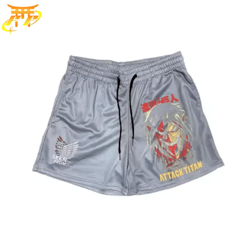 Titan Assaillant Blanc Short - Attack on Titan™