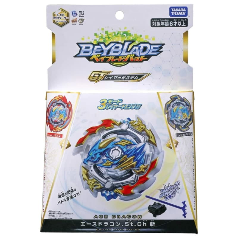 Toupie Ace Dragon Sting Charge Zan - Beyblade Burst Rise™