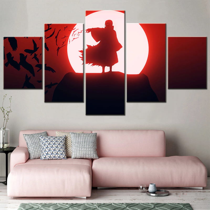 Tsukuyomi Itachi Ingelijste Print - Naruto Shippuden™