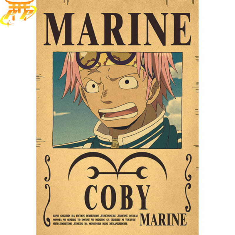 Wanted Coby Poster - One Piece™