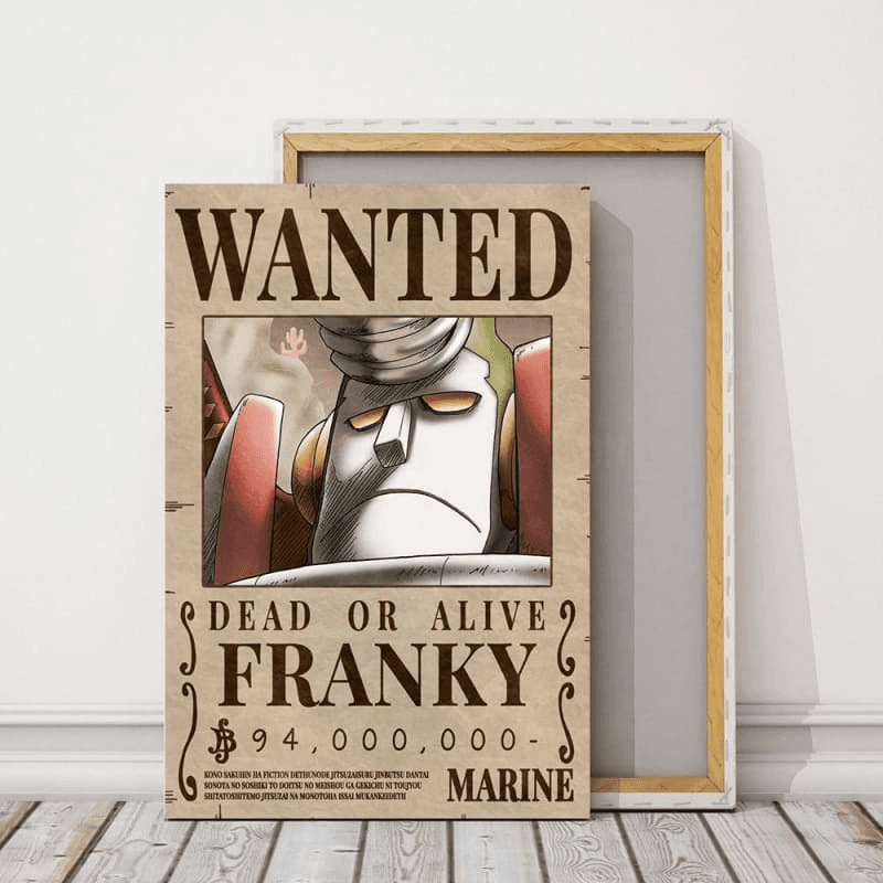 Wanted Franky Poster - One Piece™