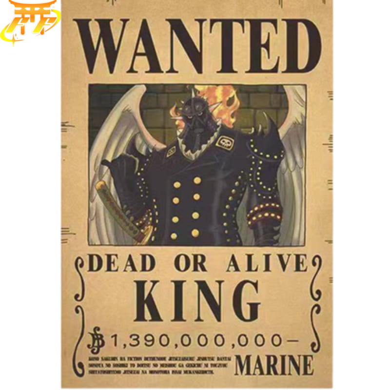 Wanted King Poster - One Piece™