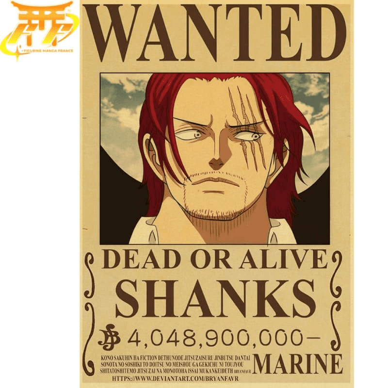 Wanted Shanks Poster - One Piece™